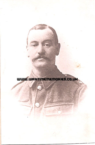 Frederick Nelson, B Coy., 13th Yorkshire Regiment (Green Howards)