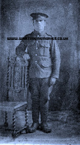George Swann, 3rd Worcestershire Regiment in 1915