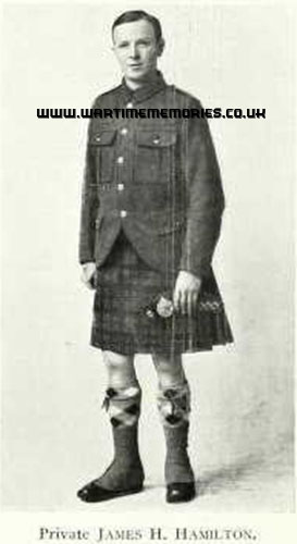 James Hamilton, 2nd Argyll and Sutherland Highlanders
