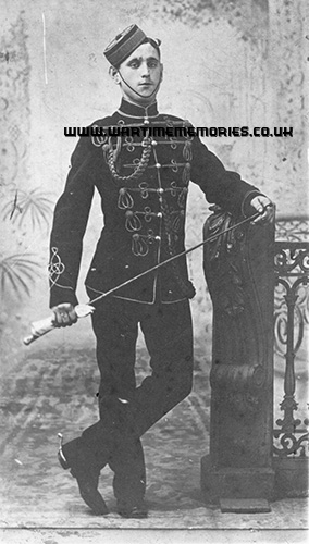 Jefferson Gann in pre war uniform