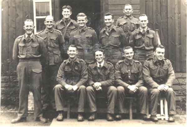 
This photo has the names written on the back - Back row - McDowell and Eton, Second row - Barlet, Michel, van Telle (dad), Wilkins and Johnson, First row - Henderson, Warren, Collison and Daly