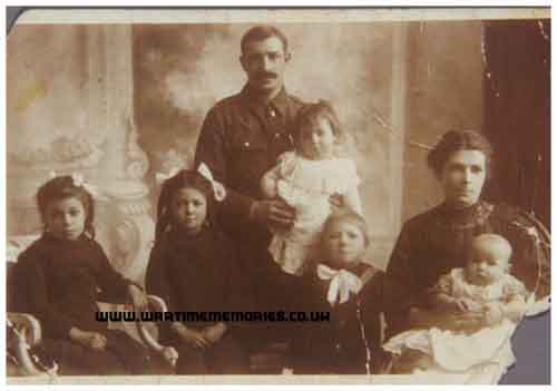 Arthur Horne & family circa 1916