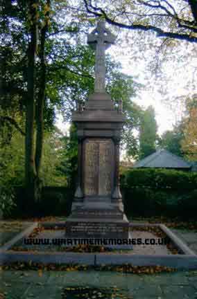 Padiham War Memorial includes Edward Wood