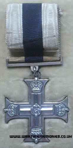 Norman Sutherland  9th Cheshire Regiment Military Cross 