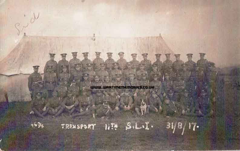 <p>transport 11th Somerset Light Infantry 