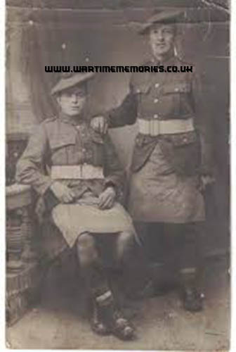 <p>Thomas Munro, in Constantinople with Jimmy Quigley, his nephew, in January 1919