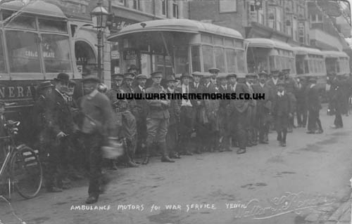 In Yeovil on the way to Winchester  August 1914