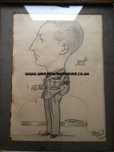 A wartime drawing of Bernard