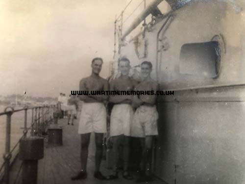Three of Cecils shipmates