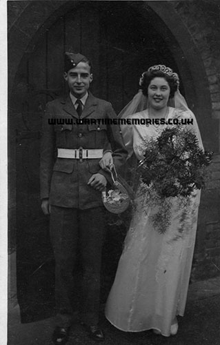 Cyril's wedding 27th Nov 1943