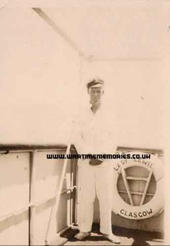 Edwin Heman Price taken at sea April 1930