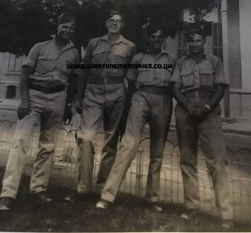 Frank, Fred, Geoff & Derek, Ismailia 1942