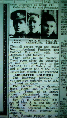 262247_George Tague_2/5th Btn., Royal Sussex Regiment_newspaper notice