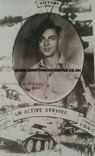 Henry Balmer in India 1943