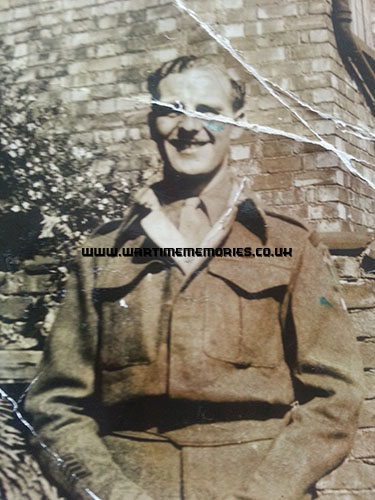 Jack Snape while on leave, sometime around 1943