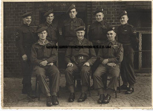 James Howgate, 6th Cameronians is second from the left, top row.
