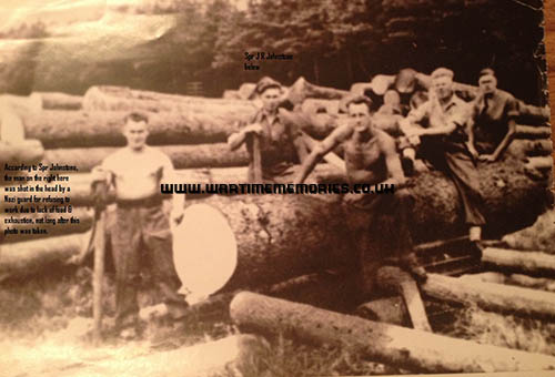 TimberFelling, Keets McKenzie before he was shot dead (far left hand side)