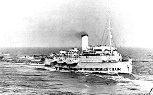 The SS Canturbury which helped in the evacuation of Dunkirk