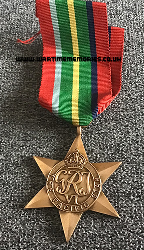 262518_John James Lenihan_HMS Duke of York_his Pacific Star medal