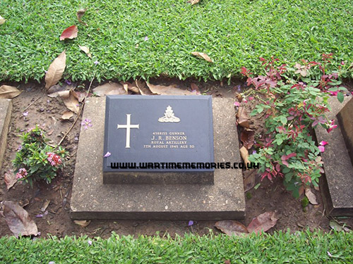 John Bensons grave