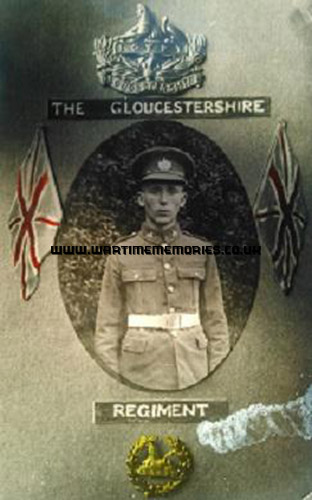 Mervyn Thomas, 10th Battalion, Gloucestershire Regiment