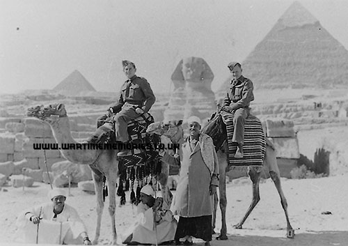 Reg Wilde in Egypt
