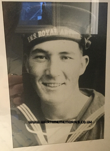 Roy Corbin, HMS Royal Arthur, Royal Navy
