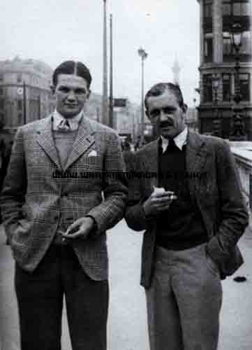 Stand and Frank in Ireland 1945