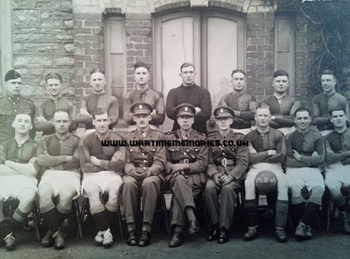 Bill Mackay football team 26th February 1943