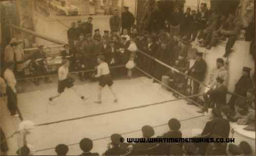 Boxing Match Henderson vs West 10th July 1940